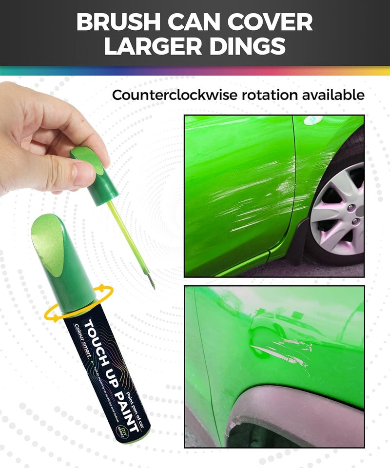 UBOG Touch Up Paint Pen,Touch Up Paint for Cars,Car Accessories Car Touch Up Paint, Automotive Paint Pen Scratch Repair,Car Remover Scratchs Paint Pens,Car Paint Pens for Erase Car Scratches (Green) - Image 3
